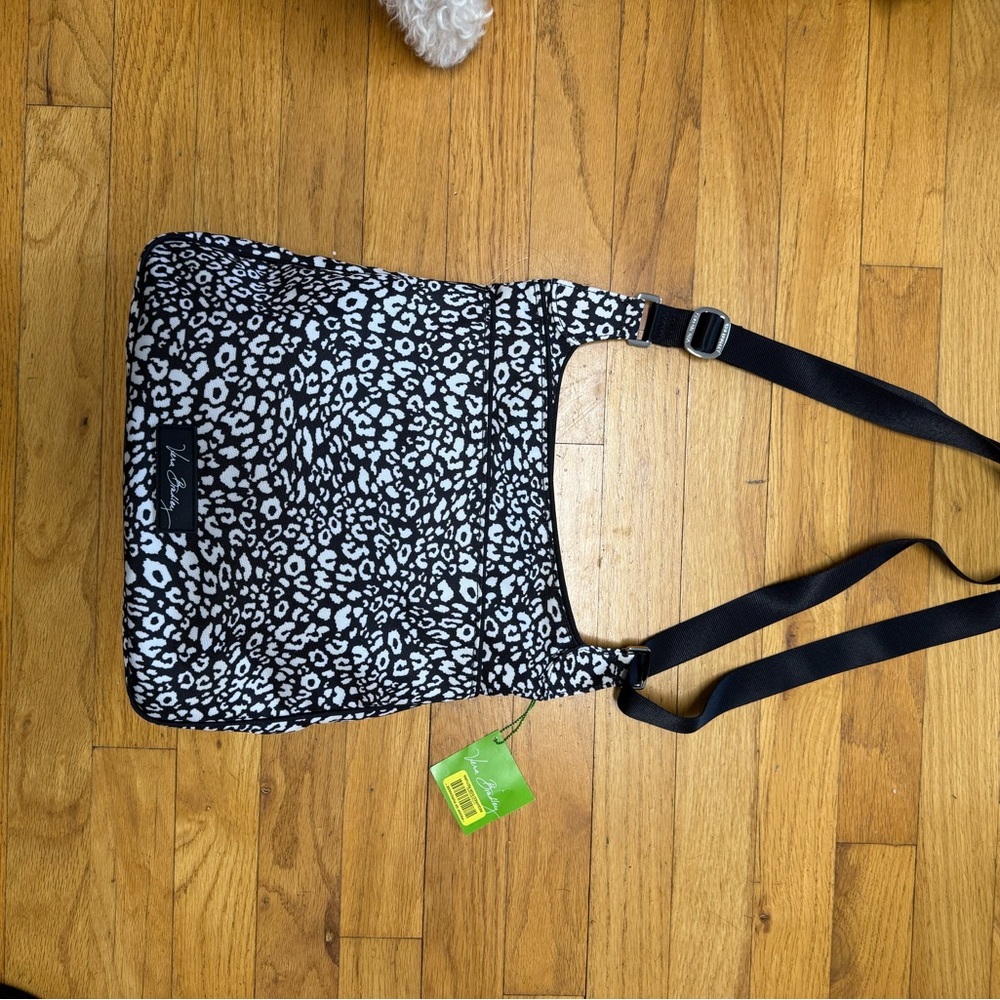 Vera Bradley Black and White Patterned Shoulder Bag